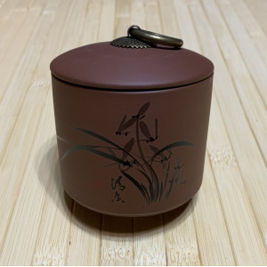 Керамическая баночка для чая 200 мл